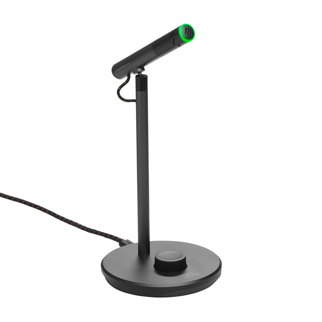 JBL Quantum Stream Talk – USB-Mikrofon mit einfachem Kondensator und super-kardioidem Aufnahmemuster