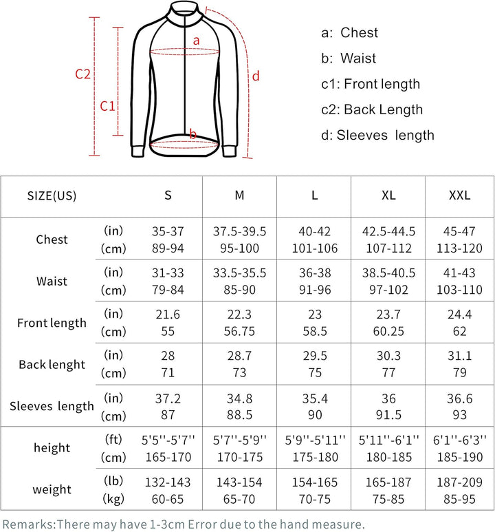 BERGRISAR Herren Fahrradjacke für Winter, Softshell Thermo Winddichte Wasserdicht Atmungsaktiv Radsp