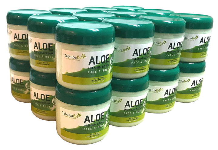 TABAIBA Tabaibaloe Premium Aloe Vera Face and Body Cream - 300 ml x 24
