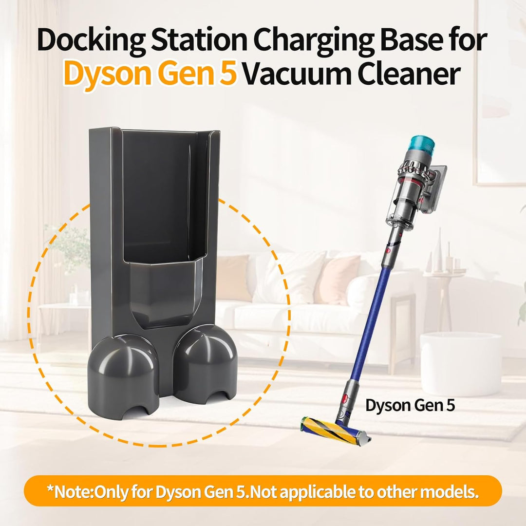 Ladestation für Dyson Gen 5, Wandhalterung, Dockingstation, Ladestation, Aufbewahrungsregal für Gen