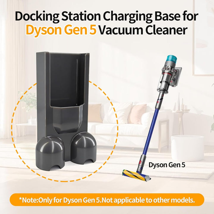 Ladestation für Dyson Gen 5, Wandhalterung, Dockingstation, Ladestation, Aufbewahrungsregal für Gen