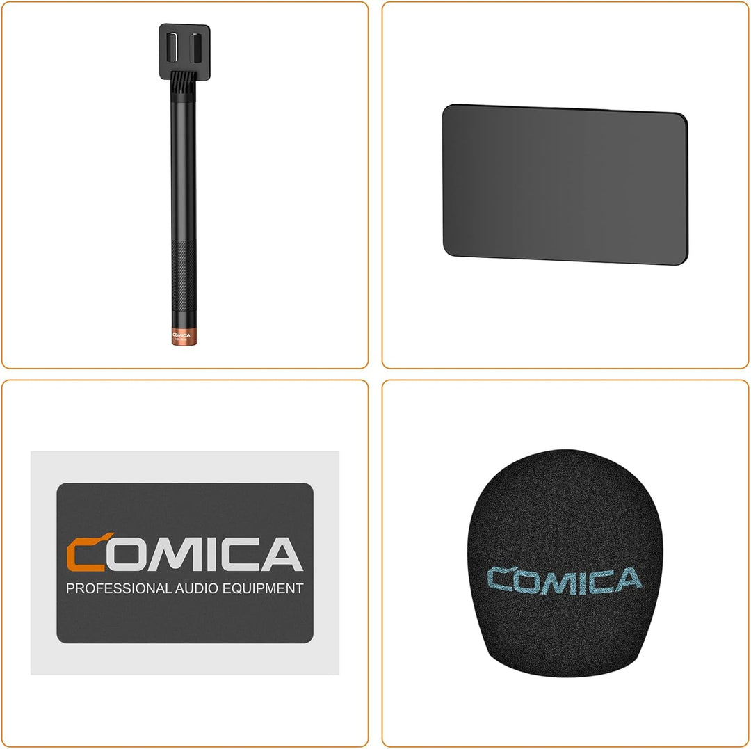 comica HR-WM Interview Handheld-Adapter für Rode Wireless GO/BoomX-D/D Pro/BoomX-U Wireless Lavalier