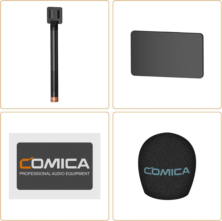 comica HR-WM Interview Handheld-Adapter für Rode Wireless GO/BoomX-D/D Pro/BoomX-U Wireless Lavalier