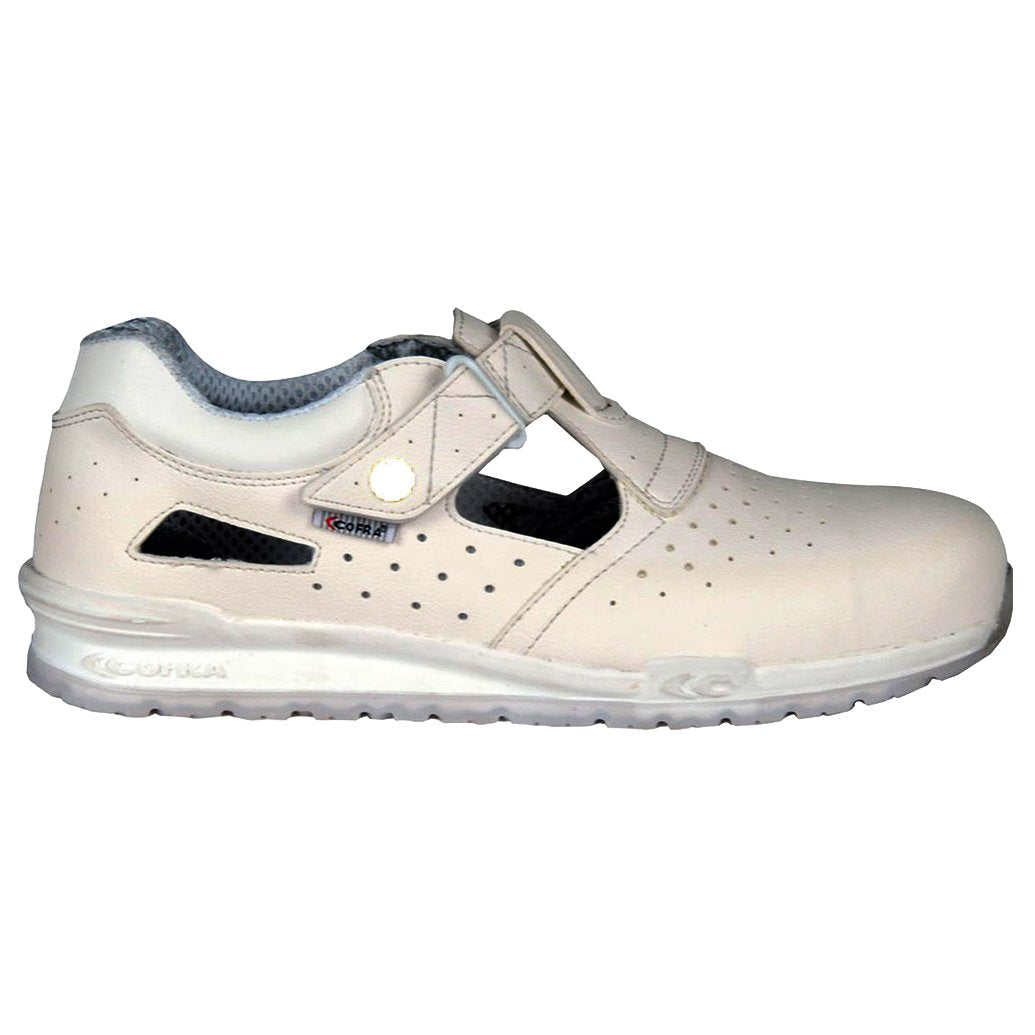 Cofra 78770-000.W36 LUCIUS S1 ESD SRC Sicherheitssandalen, Weiss, Grösse 36 36 EU, 36 EU