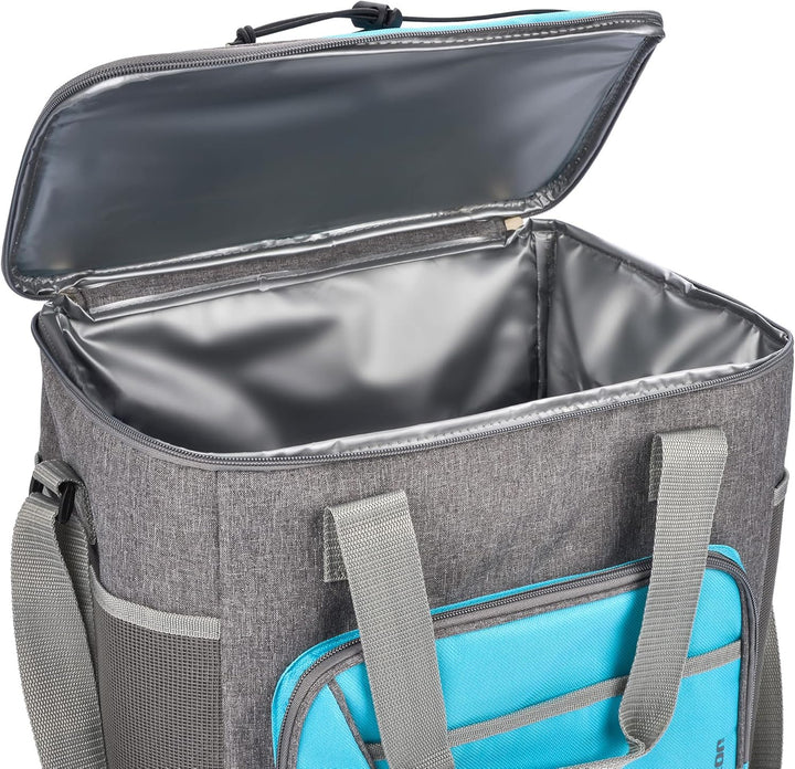 meteor 30L Kühltasche 36x25x33cm Isolier-Tasche Lunch Tasche Kühlbox Picknick Tasche EIS Campingtasc