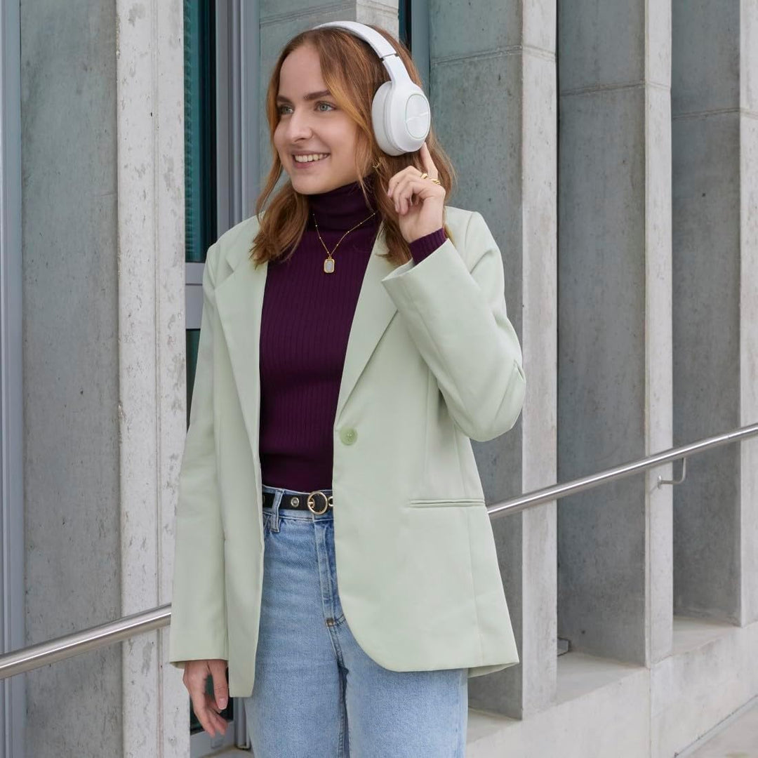 Hama Bluetooth Kopfhörer Over-Ear (Kopfhörer kabellos mit 60h Akku, mit extra Bass, Multipoint Verbi