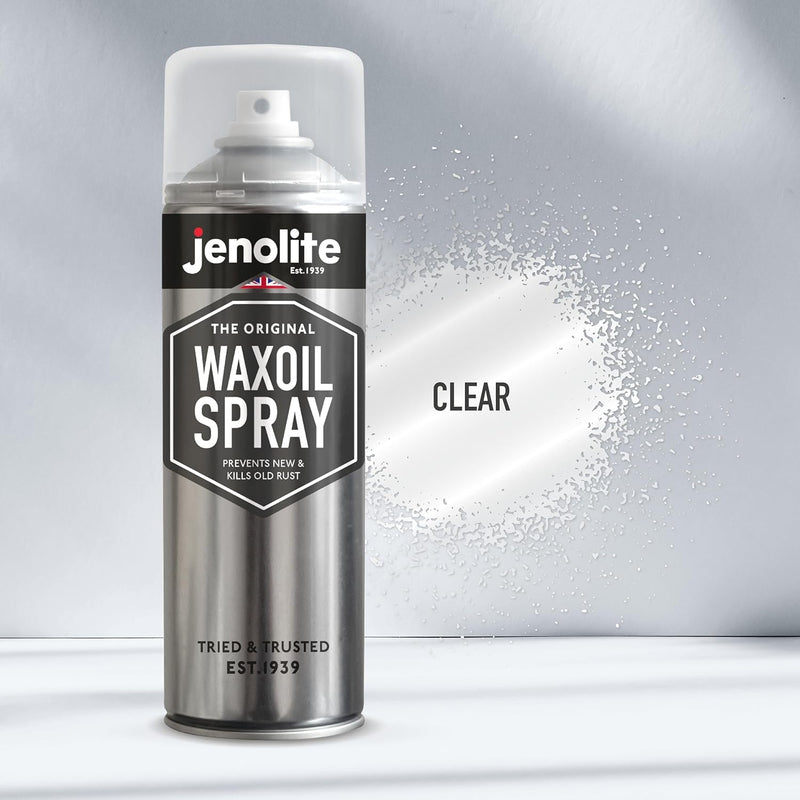 JENOLITE Waxoil | Sprühwachs zum Schutz vor Rost und Korrosion | Unterbodenschutz Wachs Spray | Tran