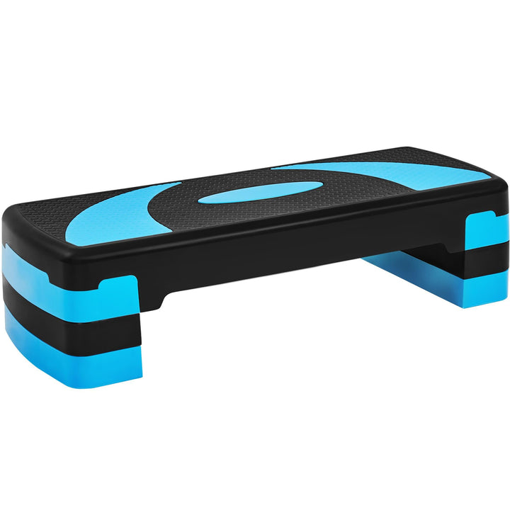 Yaheetech Steppbrett Fitness Aerobic Stepper Höhenverstellbar Step Bench mit 3 Stufen (10/15/20 cm)