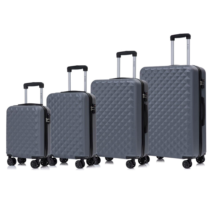 Premium Reisekoffer TSA-Schloss, Hartschalen-Koffer Trolley Kabinenkoffer Rollkoffer Suitcase Handge