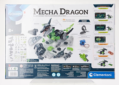 Galileo Robotics – Mecha Dragon, Drachen-Roboter Modellbausatz, 3 Motoren, Sensoren & App-Steuerung,