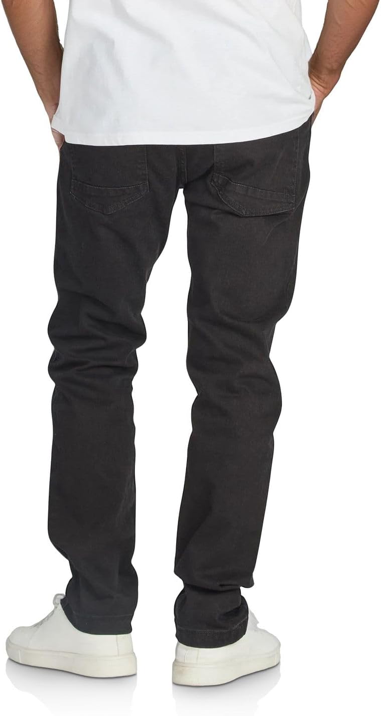 riverso Herren Jeans Hose RIVChris Straight Fit Jeanshose Baumwolle Denim Stretch Schwarz Blau Grau