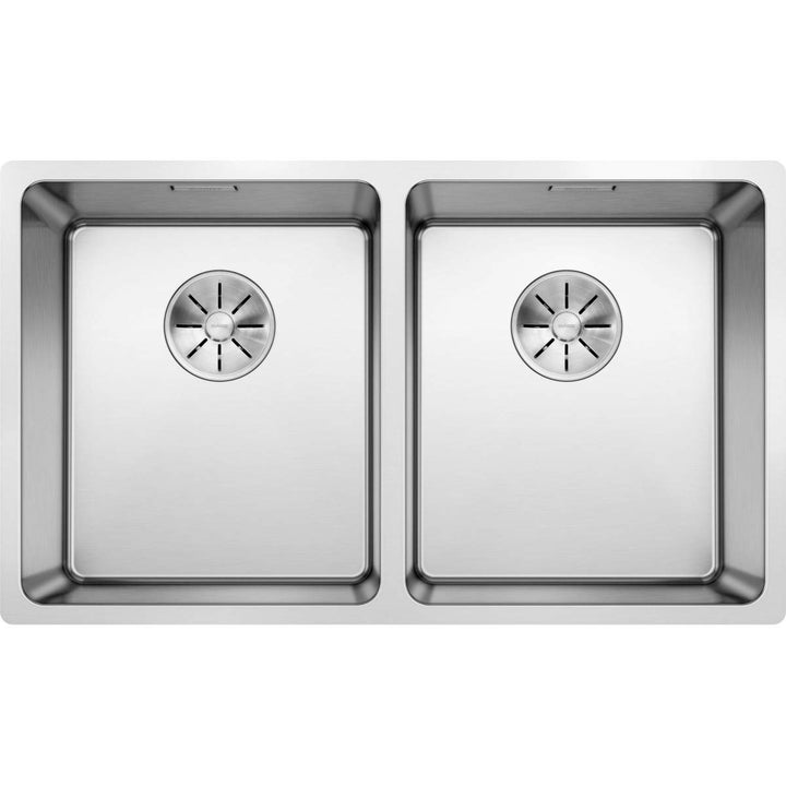 BLANCO ANDANO 340/340-U | Edelstahl | Einbauart: Unterbau | ohne Ablauffernbedienung | 80er Untersch