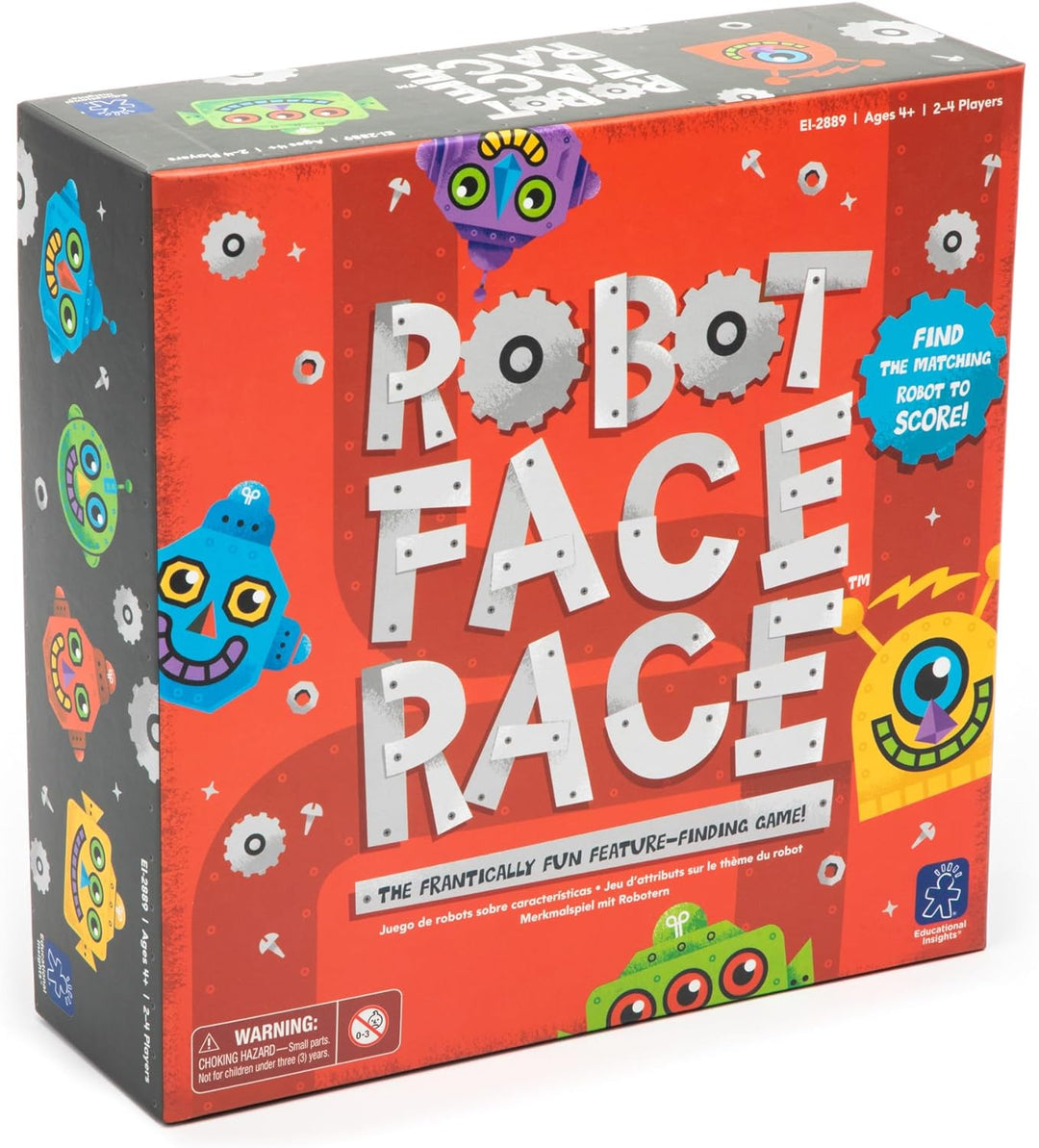 Learning Resources Robot Face Race Farb- & Merkmalspiel