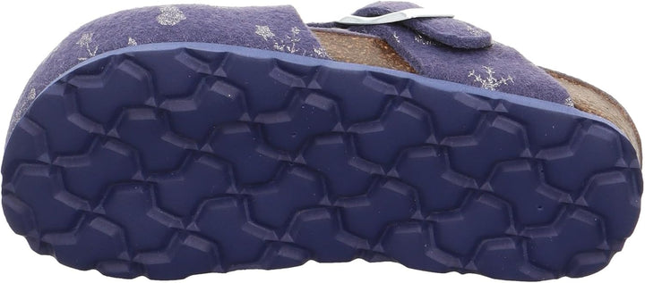 Superfit Mädchen FUSSBETTPANTOFFEL Pantoffeln 24 EU Weit Blau 8020, 24 EU Weit Blau 8020