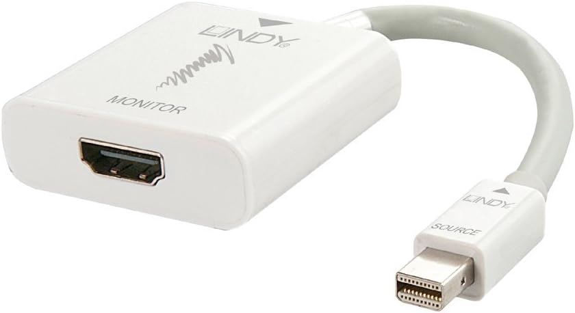 LINDY 41069 Mini DisplayPort 1.2 auf HDMI 18G Konverter, aktiv