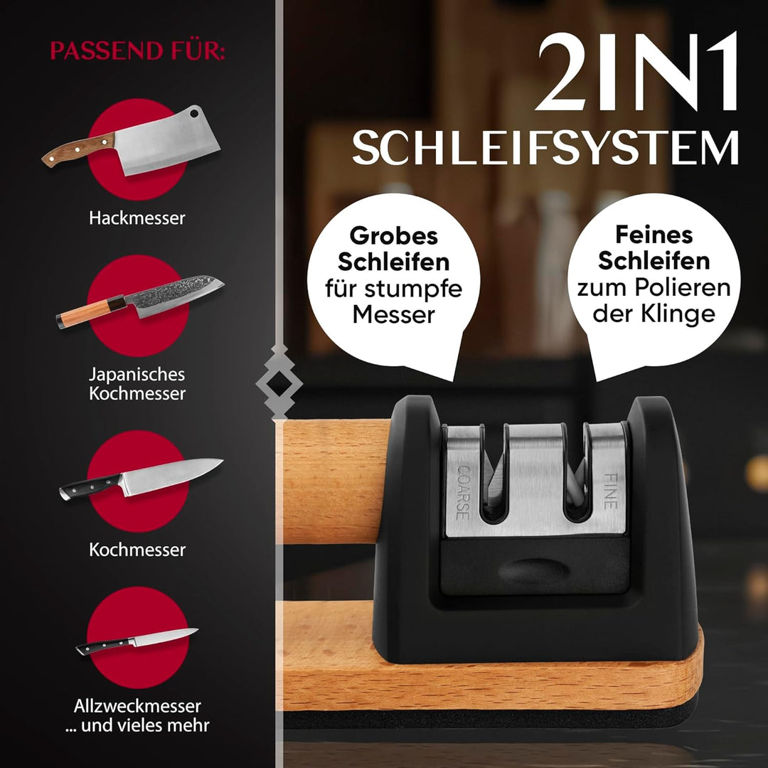Messerschärfer Testsieger, Messerschärfer Profi, Messerschleifer Profi, Messerschleifer Testsieger,