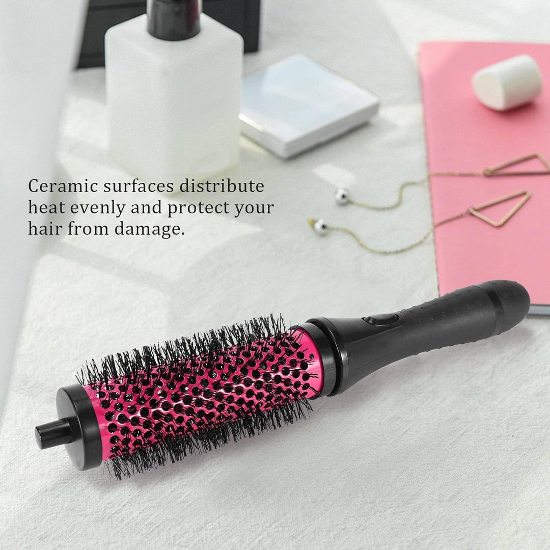 6 Teile/Satz 3 Grössen Abnehmbarer Locken Wickler Pinsel mit Positionierungs Klammern Aluminium Kera