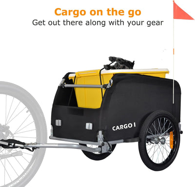 Tiggo VS Cargo I Lastenanhänger Klappbar Fahrradanhänger Trailer Transportanhänger CT901 Grau