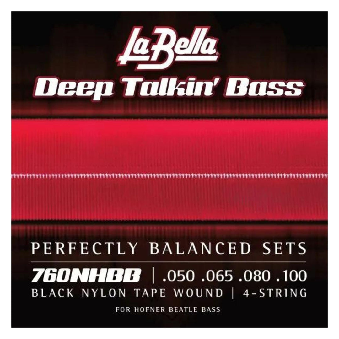 La Bella 760NHBB Beatle Bass, 050/100