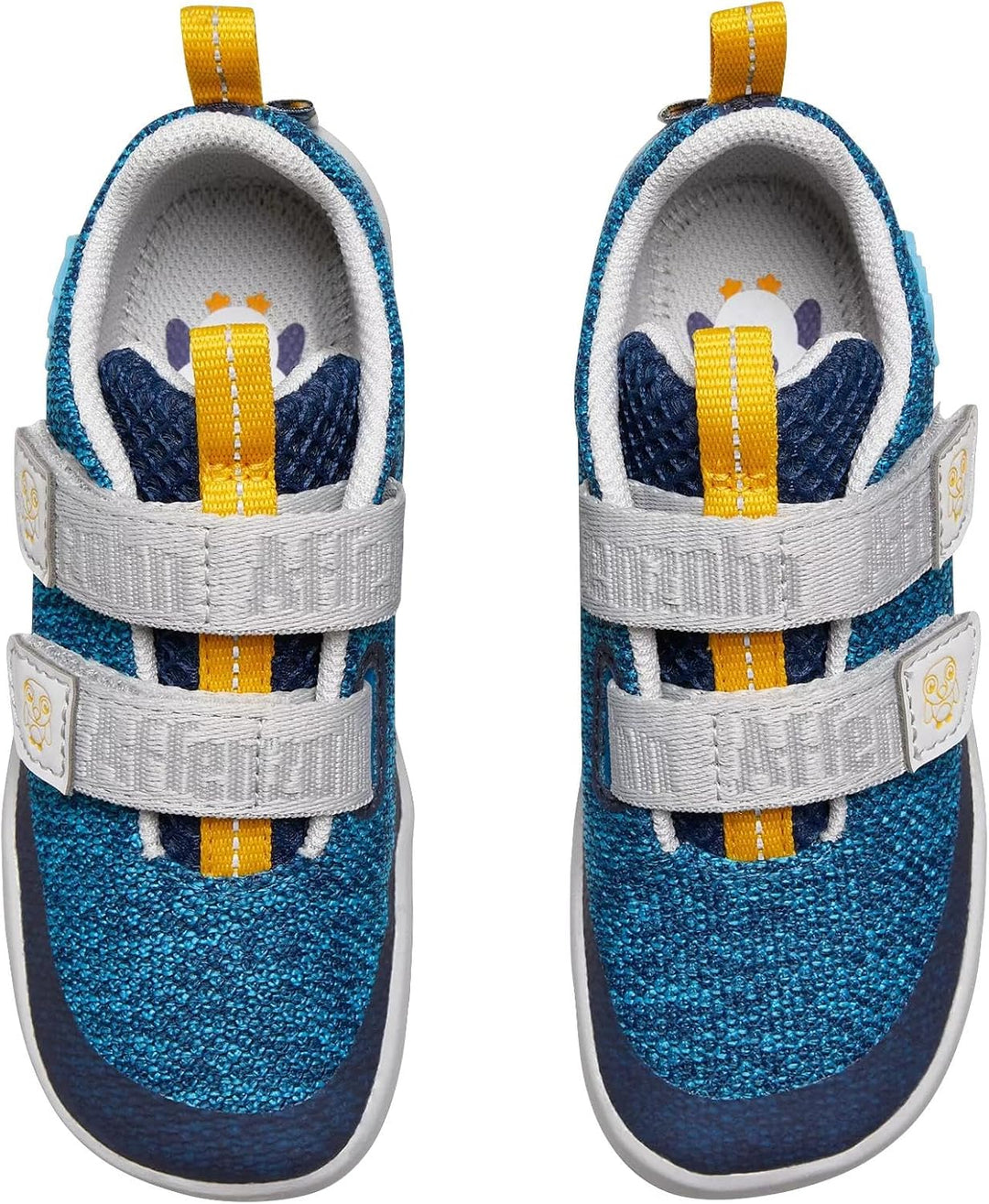 Affenzahn Minimal Sneaker Knit Happy 21 EU Pinguin Blau, 21 EU Pinguin Blau