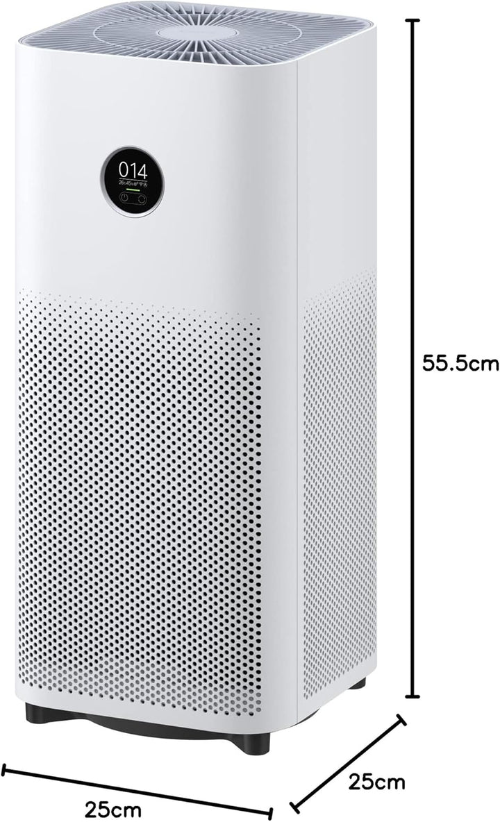 Xiaomi Smart Air Purifier 4 DE Luftreiniger (beseitigt bis zu 99,97% Tierhaare, Pollen, Staub, Viren