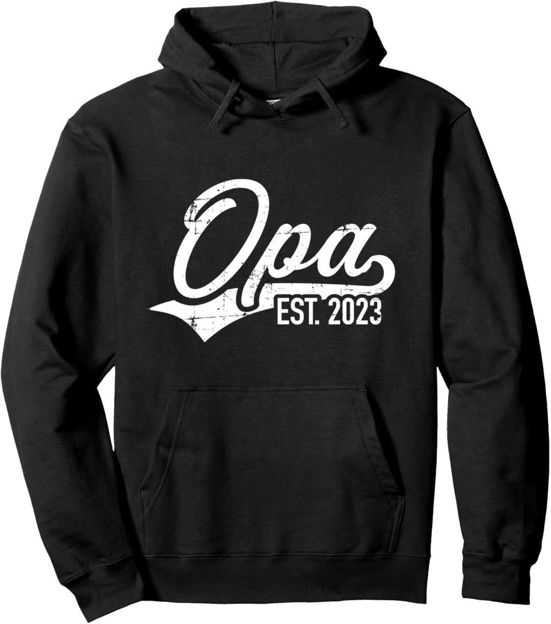 Opa 2023 Schwangerschaft verkünden Pullover Hoodie