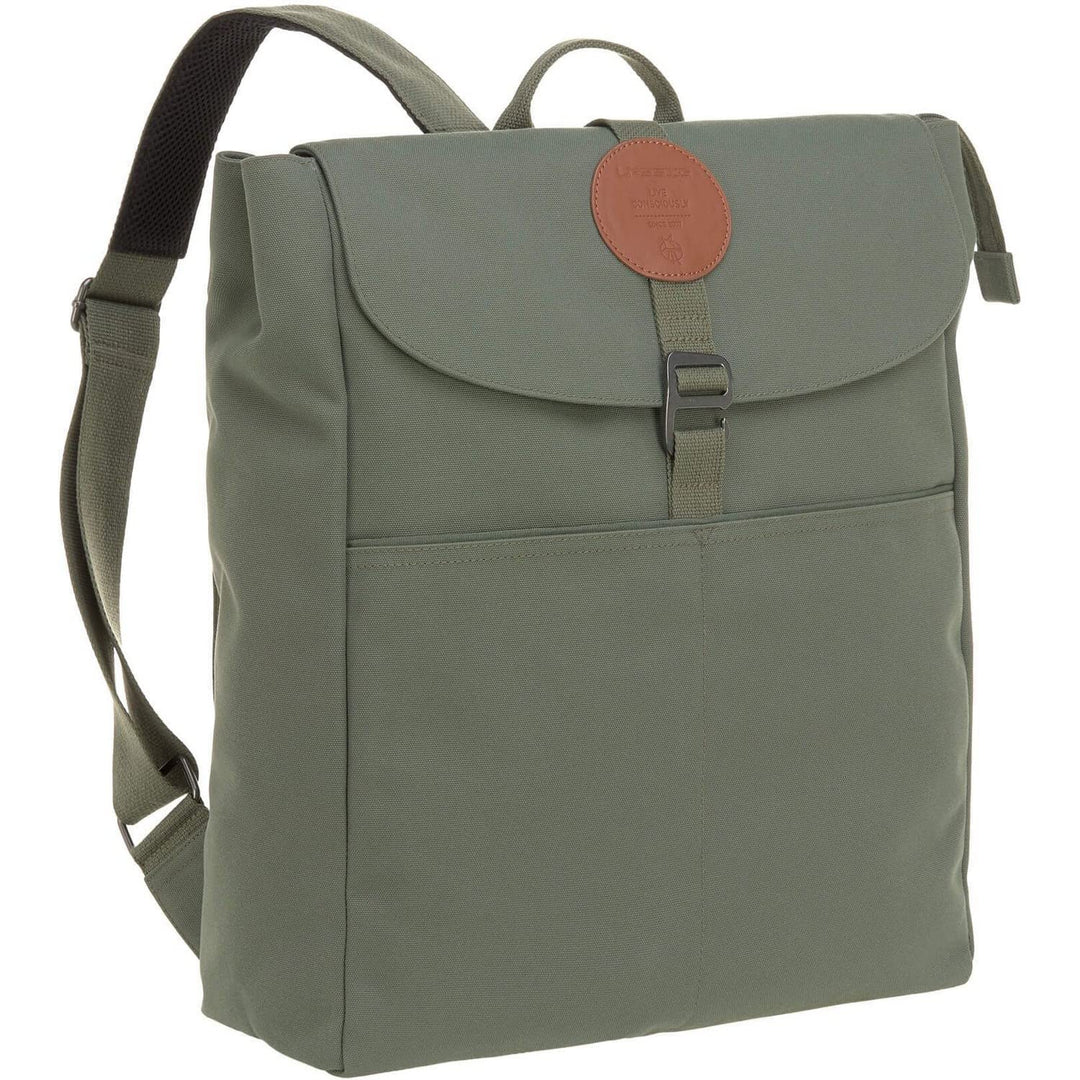 LÄSSIG Baby Wickelrucksack Wickeltasche Babytasche stylische Tasche inkl. Wickelzubehör/Backpack Adv