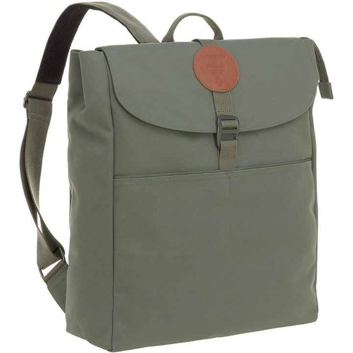 LÄSSIG Baby Wickelrucksack Wickeltasche Babytasche stylische Tasche inkl. Wickelzubehör/Backpack Adv