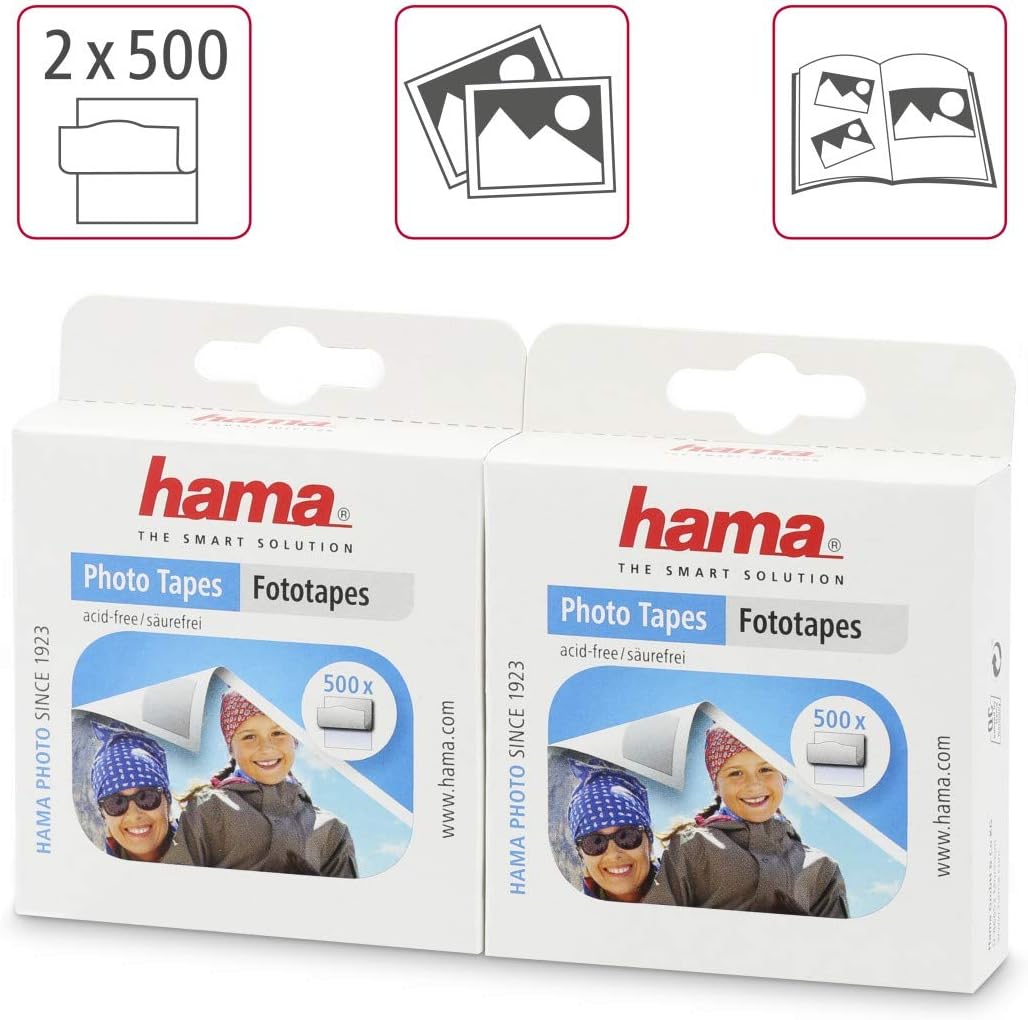 Hama Babyalbum "My Little Me" Baby-Fotoalbum mit 60 Seiten, Album-Format 29x32cm beige & Fototapes 1