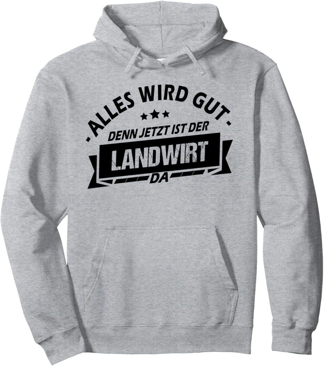 Landwirtschaft Sprüche Landwirt Jungbauer Biobauer Bauer Pullover Hoodie