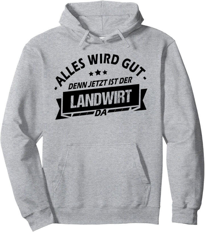 Landwirtschaft Sprüche Landwirt Jungbauer Biobauer Bauer Pullover Hoodie