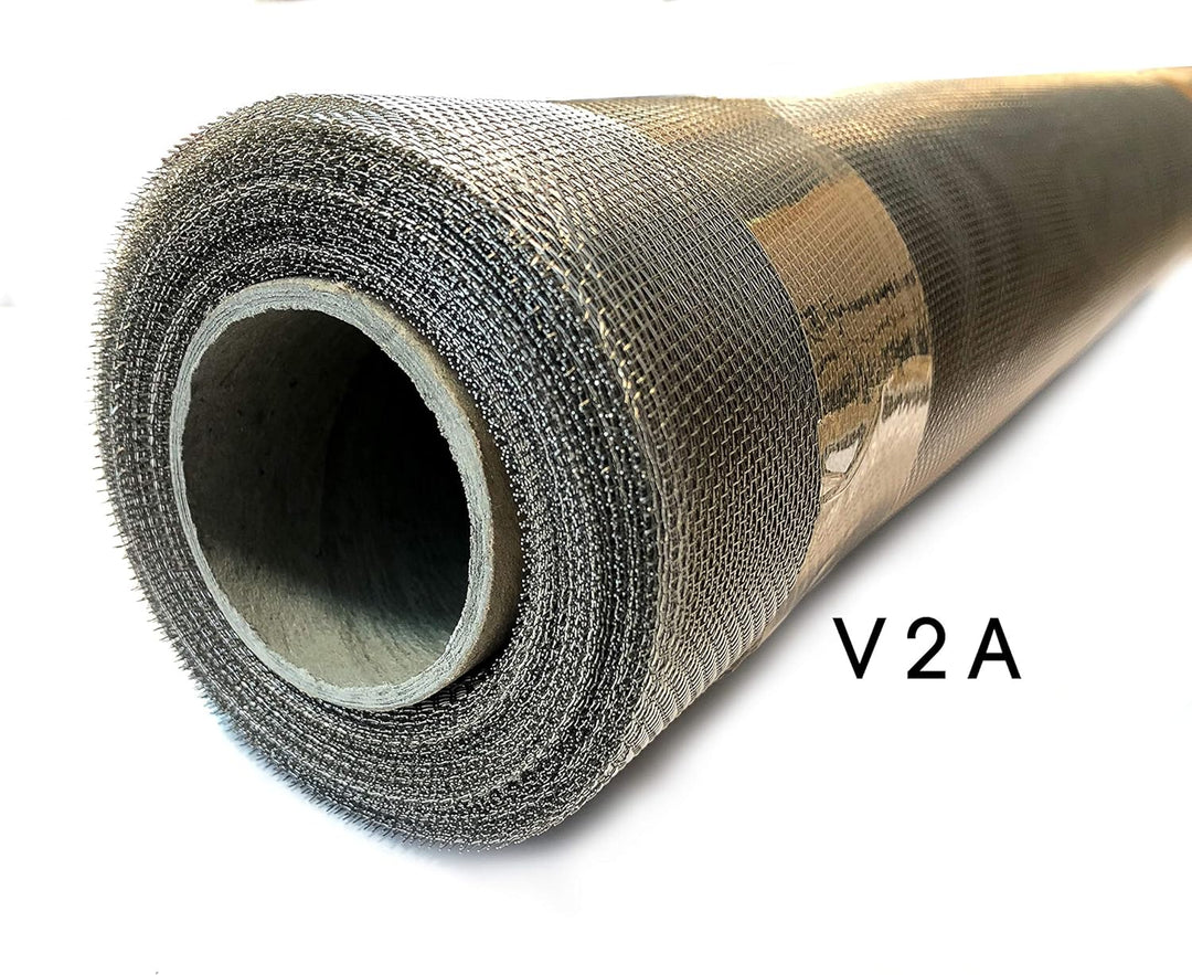 Edelstahl Gewebe Fliegengitter Edelstahl-Gewebe Fliegenschutz Edelstahlnetz Gitter 12,50 m als Rolle