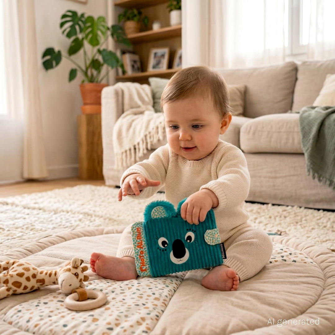 Les Déglingos - Fotoalbum für Babys Berlingos le Koala – 10 Hüllen 10 x 15 cm – ideal für Krippe – K