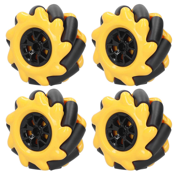 Mecanum Wheel Omni-Directional Smart Robot DIY Smart AutozubehörSpielzeugkomponenten 60 Mm(4PCS)