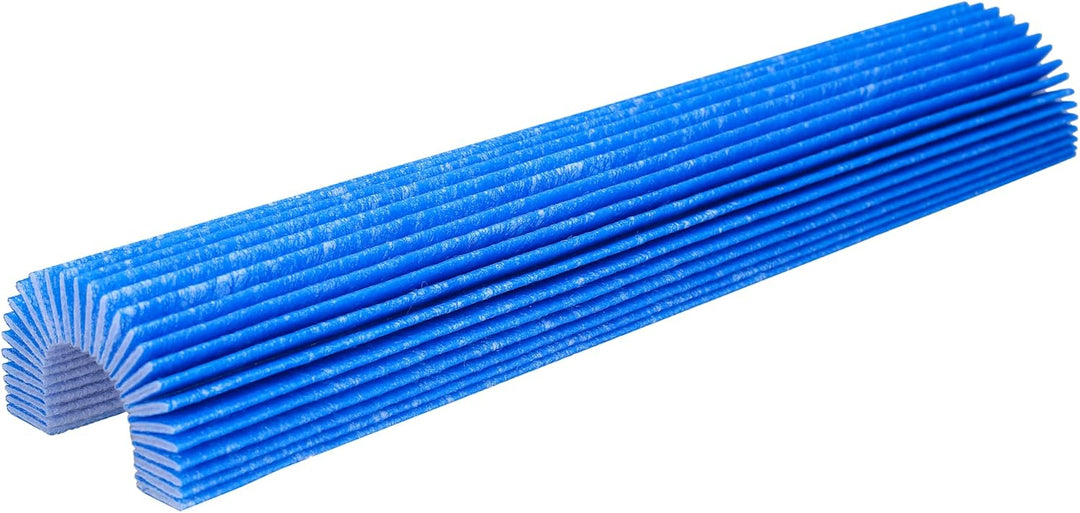 Filterset Für Luftreiniger Daikin MCK75, MC70L | 5 Stück Filter Falten, Weiss-blau, Doppelschichtig