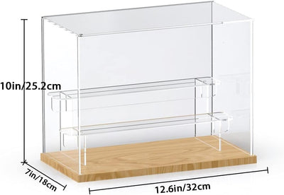 Nynelly Funko Pop Präsentationsbox, 3 Ebenen, aus Acryl, transparent, Schaukasten für Actionfiguren,