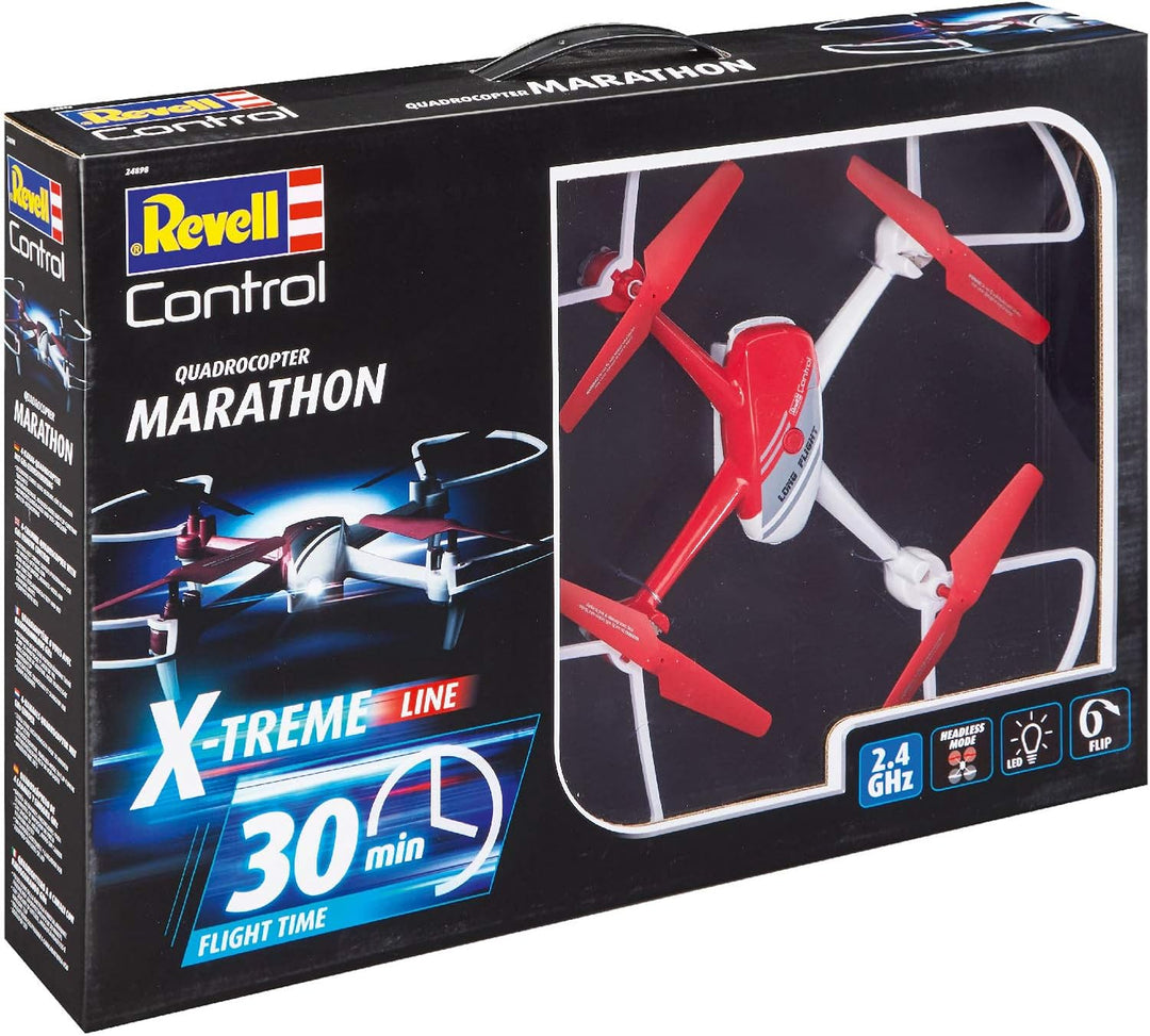 Revell Control RC X-TREME Quadrocopter Marathon I Bis zu 30 Minuten Flugspass du I Hohe Manövrierfäh