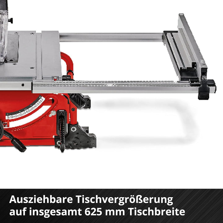 Einhell Akku-Tischkreissäge TE-TS 36/210 Li Power X-Change (36 V, Li-Ion, Ø210 x Ø30 mm Sägeblatt, 3