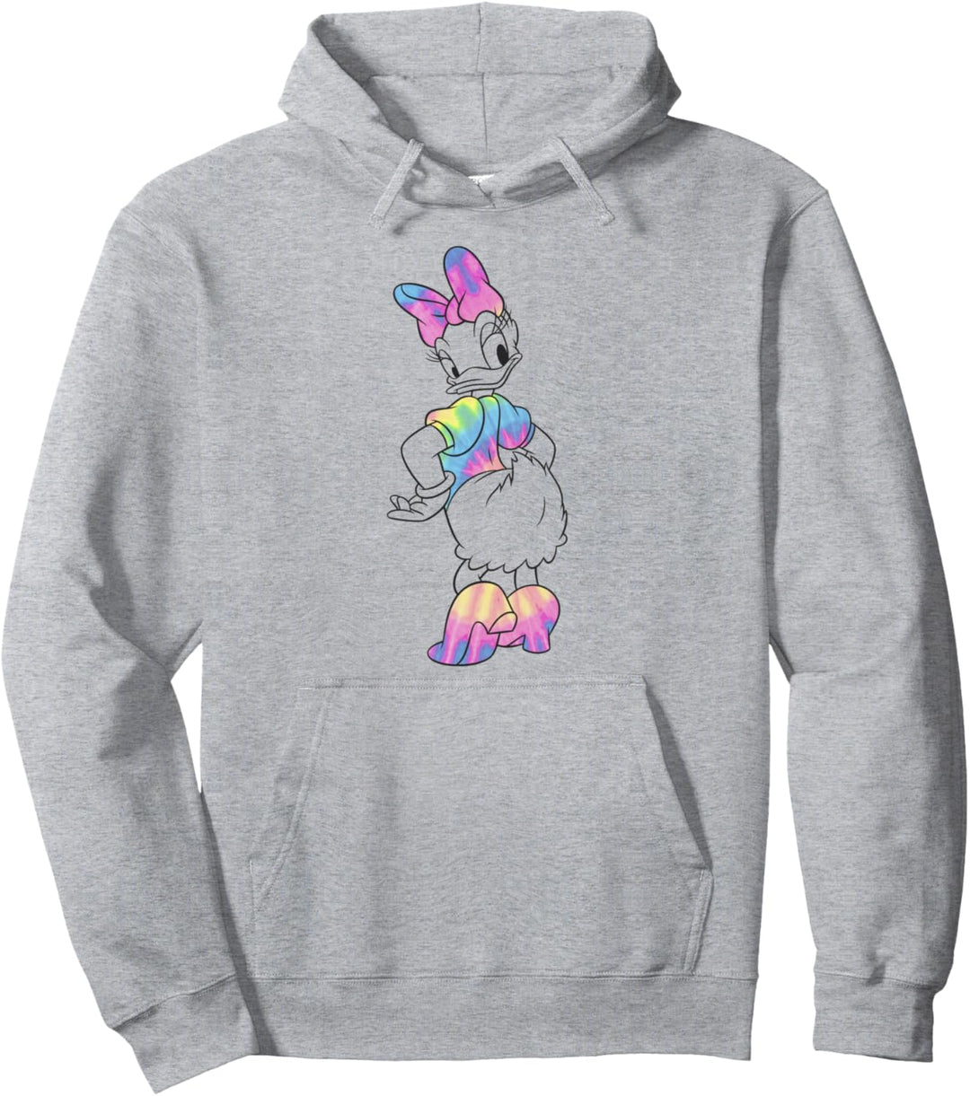 Disney Mickey And Friends Daisy Duck Tie Dye Pullover Hoodie
