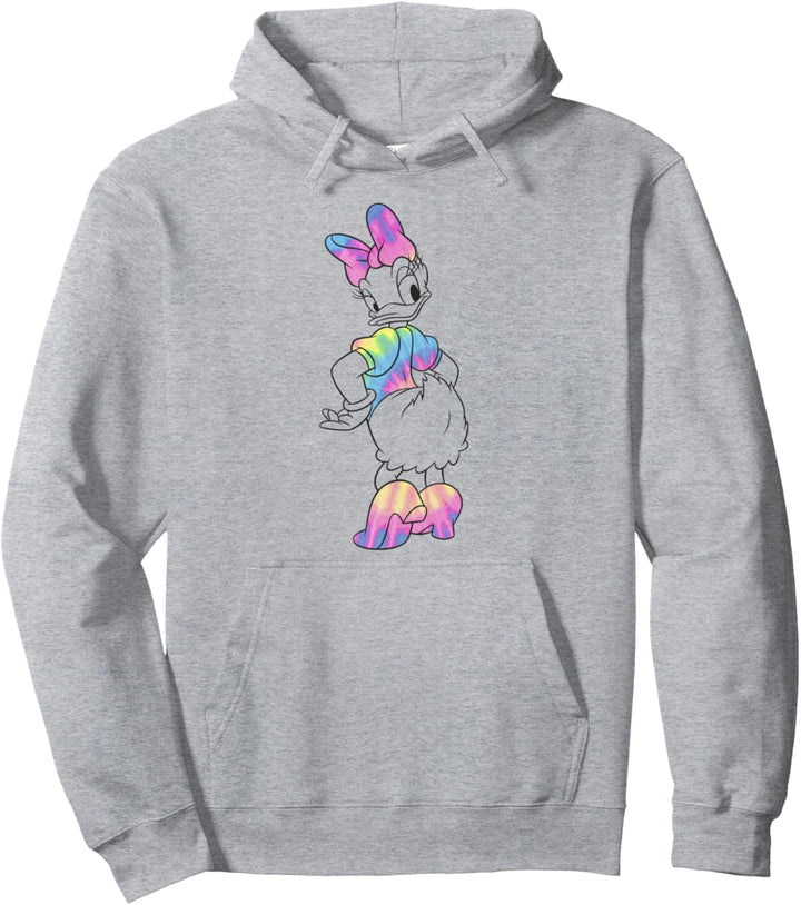 Disney Mickey And Friends Daisy Duck Tie Dye Pullover Hoodie