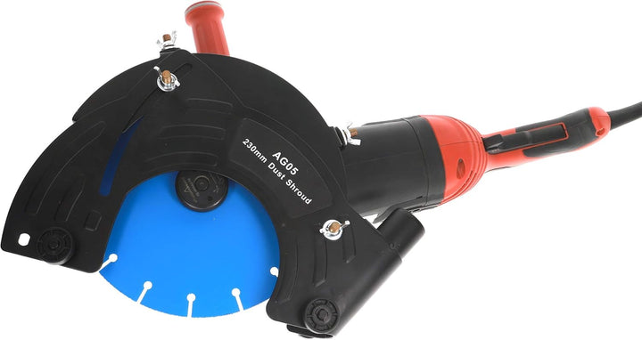 PRODIAMANT Trennscheibe Absaugung für Winkelschleifer 230mm M14 universal Trenn staub saugadapter, 2