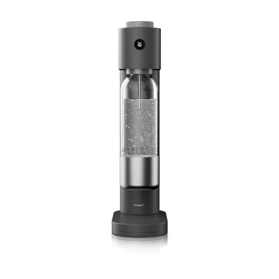 WMF Element One Wassersprudler – vollautomatische Edelstahl Sprudelmaschine mit 3 Graden, platzspare