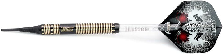 CUESOUL 16 Grams Deluxe Soft Tip Darts Set with Luxury Case（Dragon Series） JL-STL-B1102+D602, JL-STL