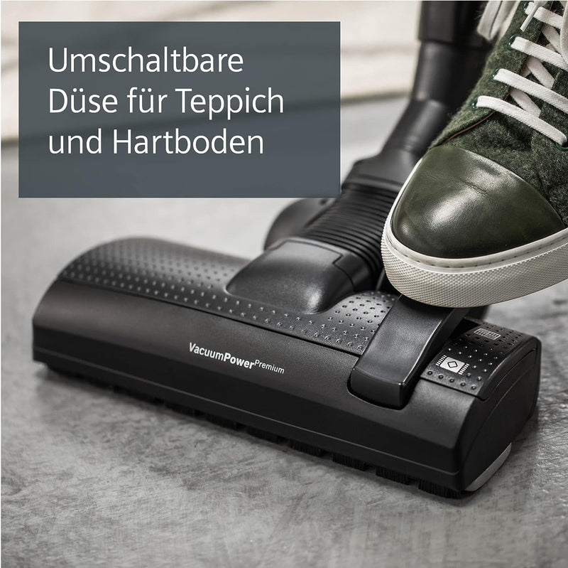 Siemens Staubsauger mit Beutel Q5.0 extreme silencePower VSQ5X1230, Bodenstaubsauger, ideal für Alle