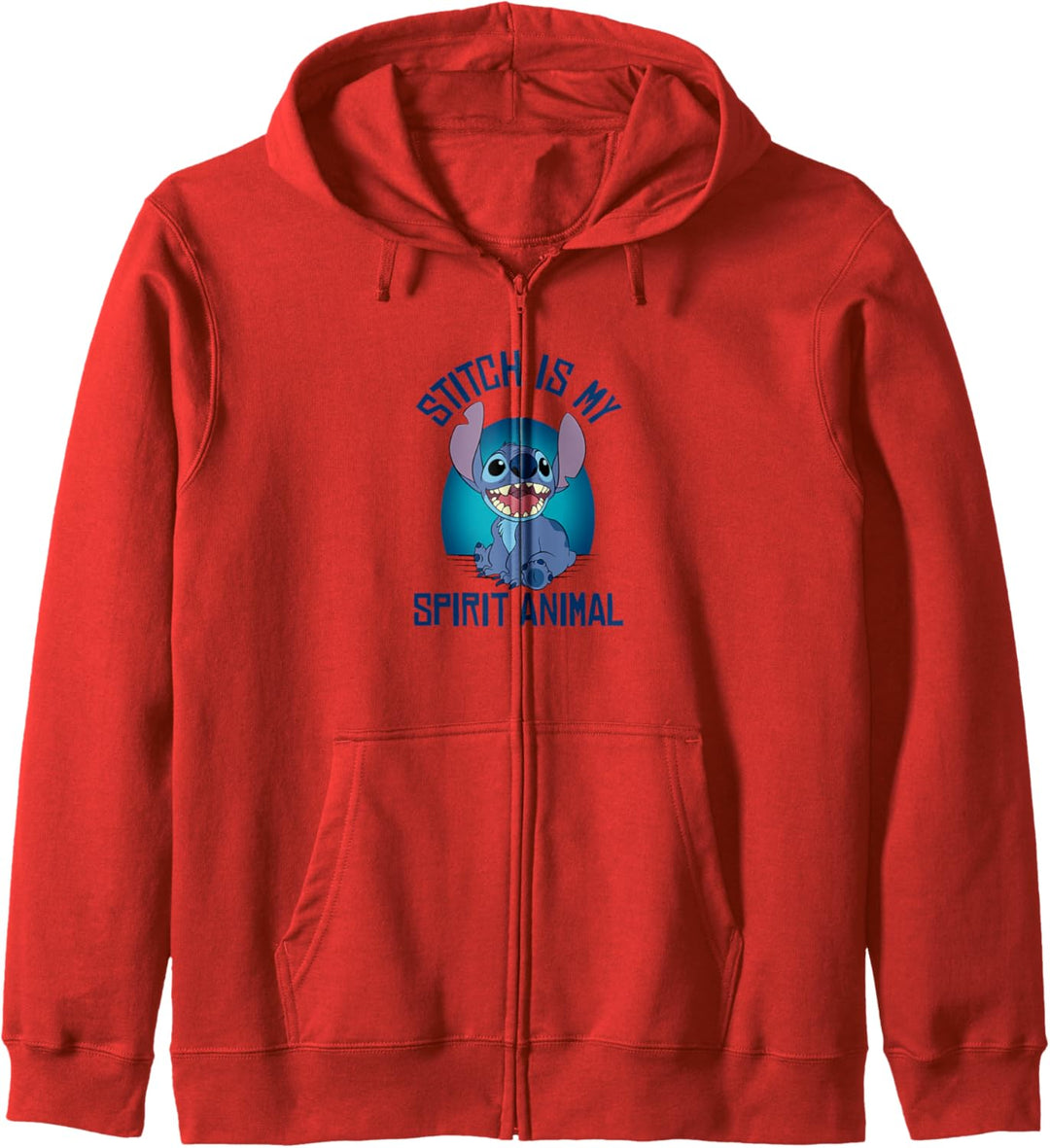 Disney Lilo & Stitch Smiling & Sitting Spirit Animal Kapuzenjacke