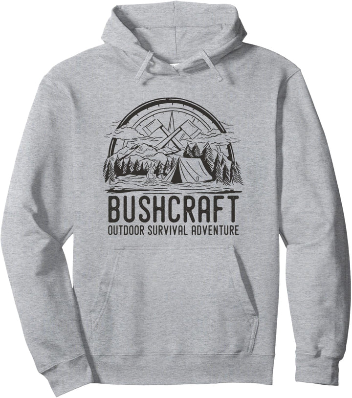 Bushcraft Outdoor Survival Adventure Pullover Hoodie