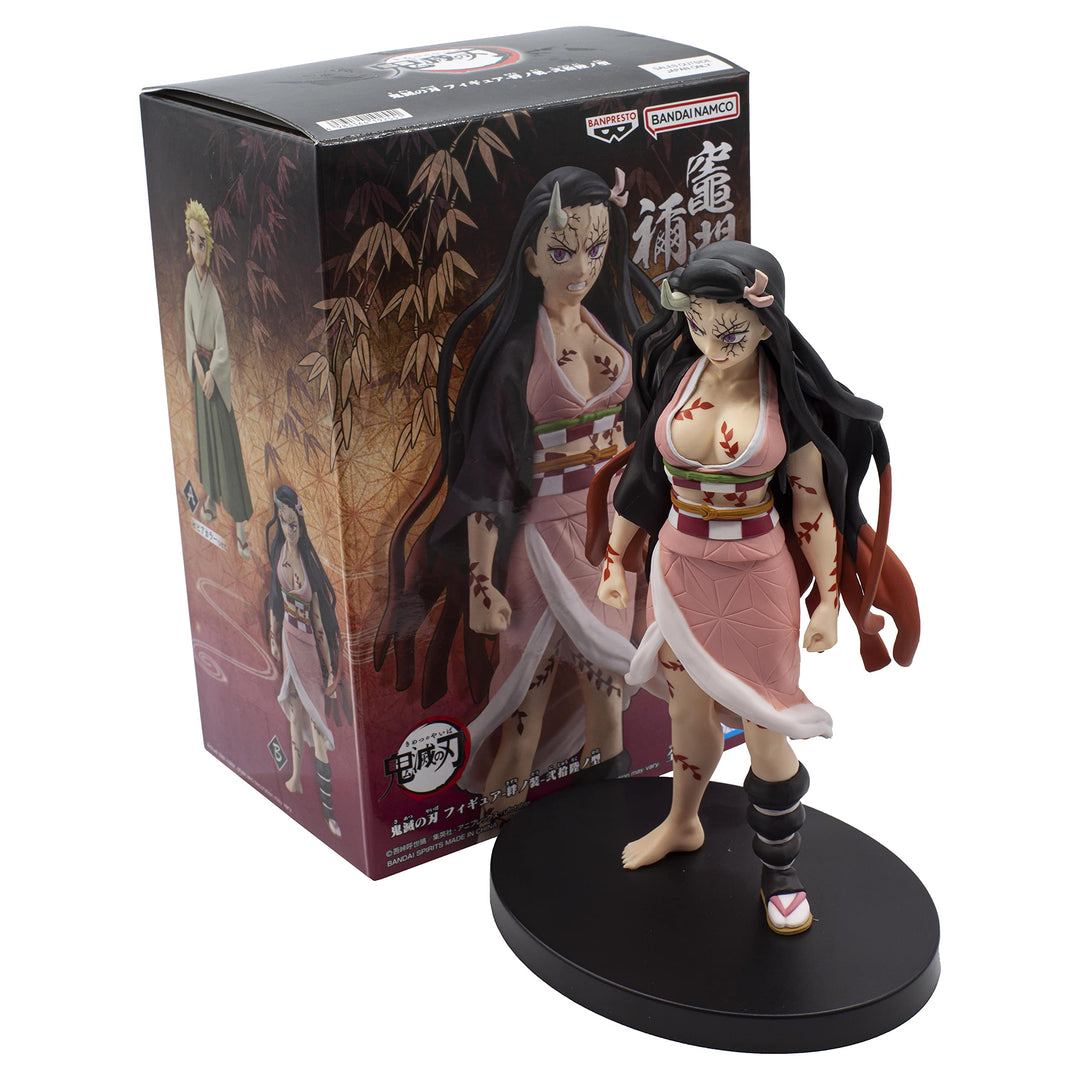 Demon Slayer Actionfigur Nezuko Kamado Vol. 26 aus Kunststoff, von Bandai. M Multicolor, M Multicolo