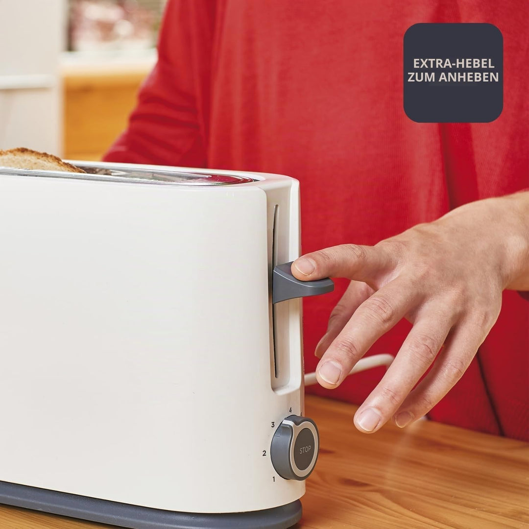 Black+Decker BXTO1001E - Toaster 1.000W, Toaster mit extra grossem Schlitz, 7 Toaststufen, High-Lift