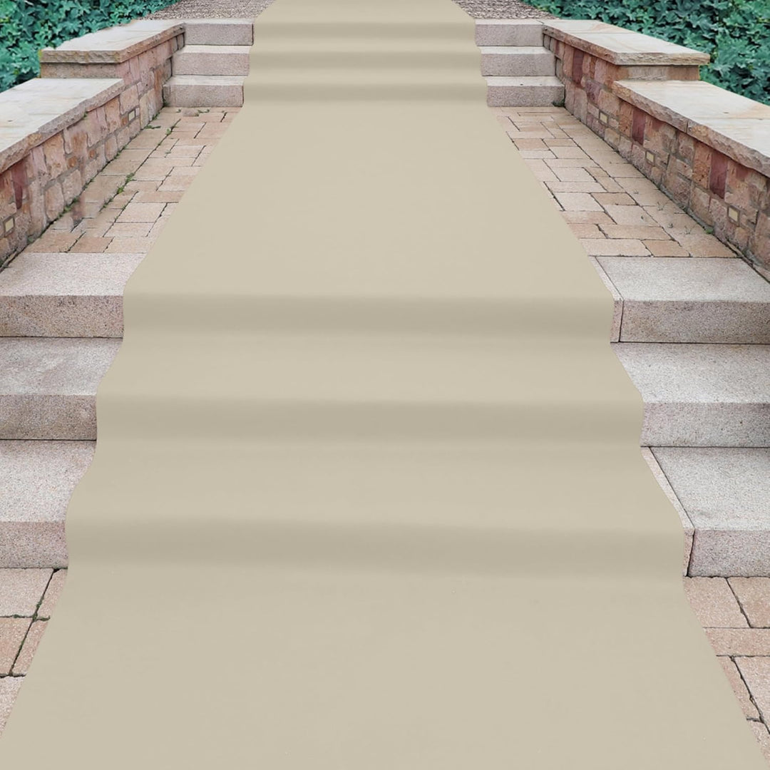 Primaflor Event-Teppich Meterware Podium - Creme, 1,50m x 20,00m, Viele Farben, Rutschfester Gangläu