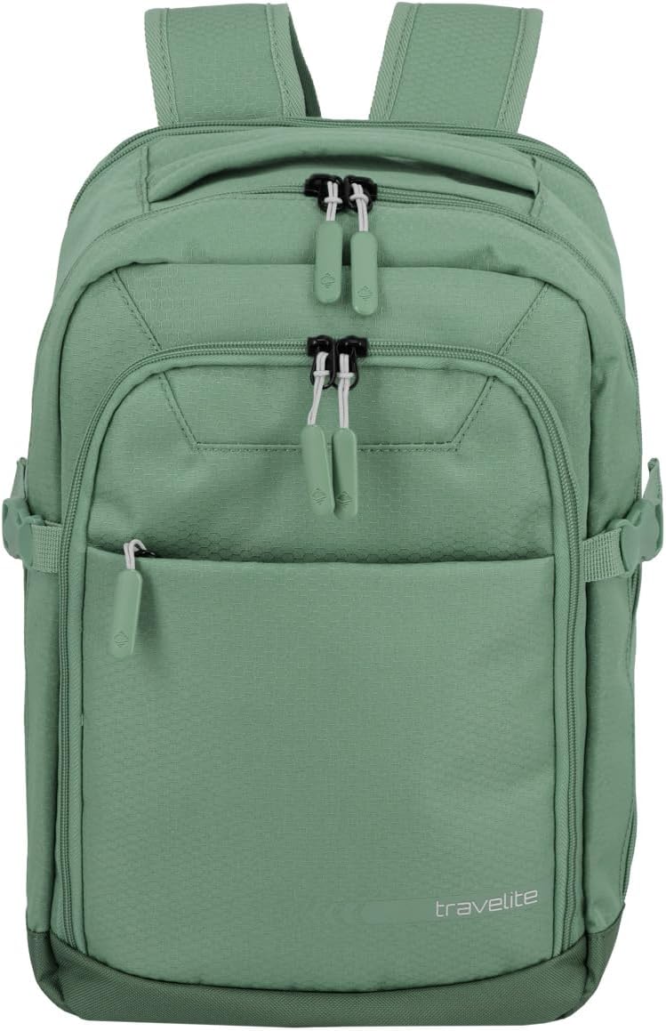 Travelite Handgepäck Rucksack, RyanAir Masse, KICK OFF, Laptop Rucksack 13 Zoll, Praktischer Rucksac